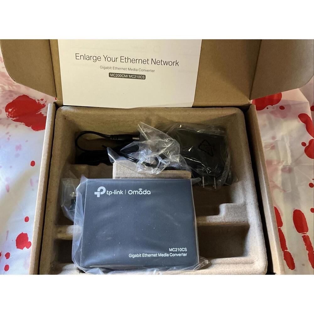 TP-LINK MC210CS Gigabit Media Ethernet Converter
